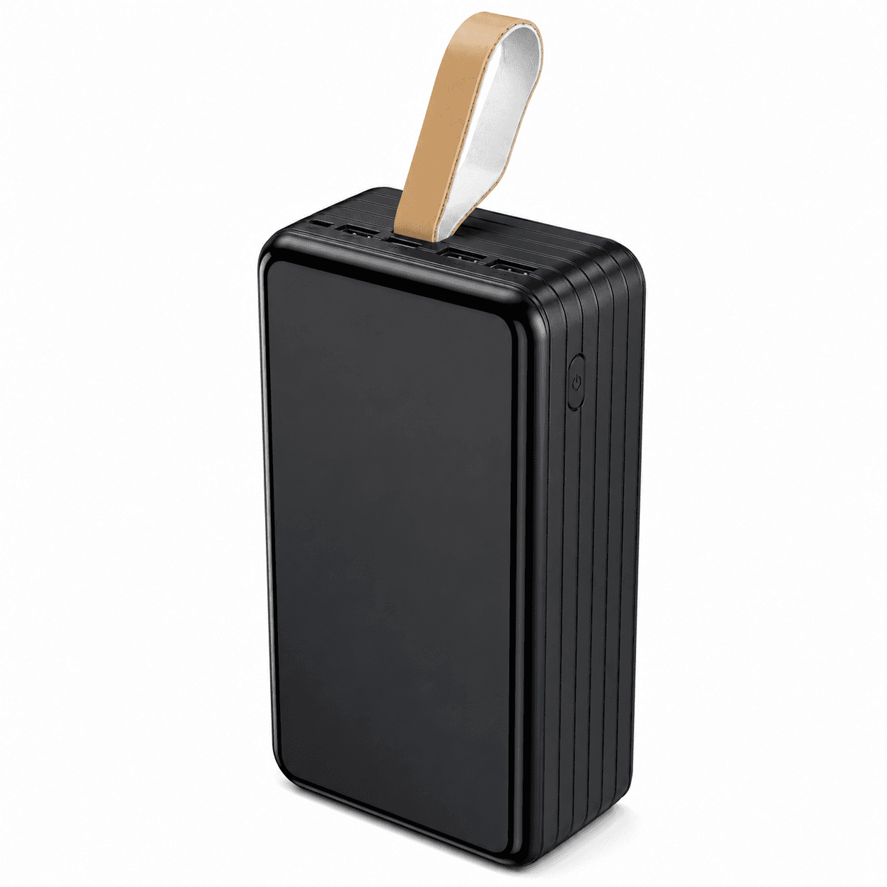 Power Bank 80.000 mAh com Lanterna LED, Display Digital, 4 Saídas USB e Alça de Transporte – Carregador Portátil para Smartphones, Tablets e Outros Dispositivos