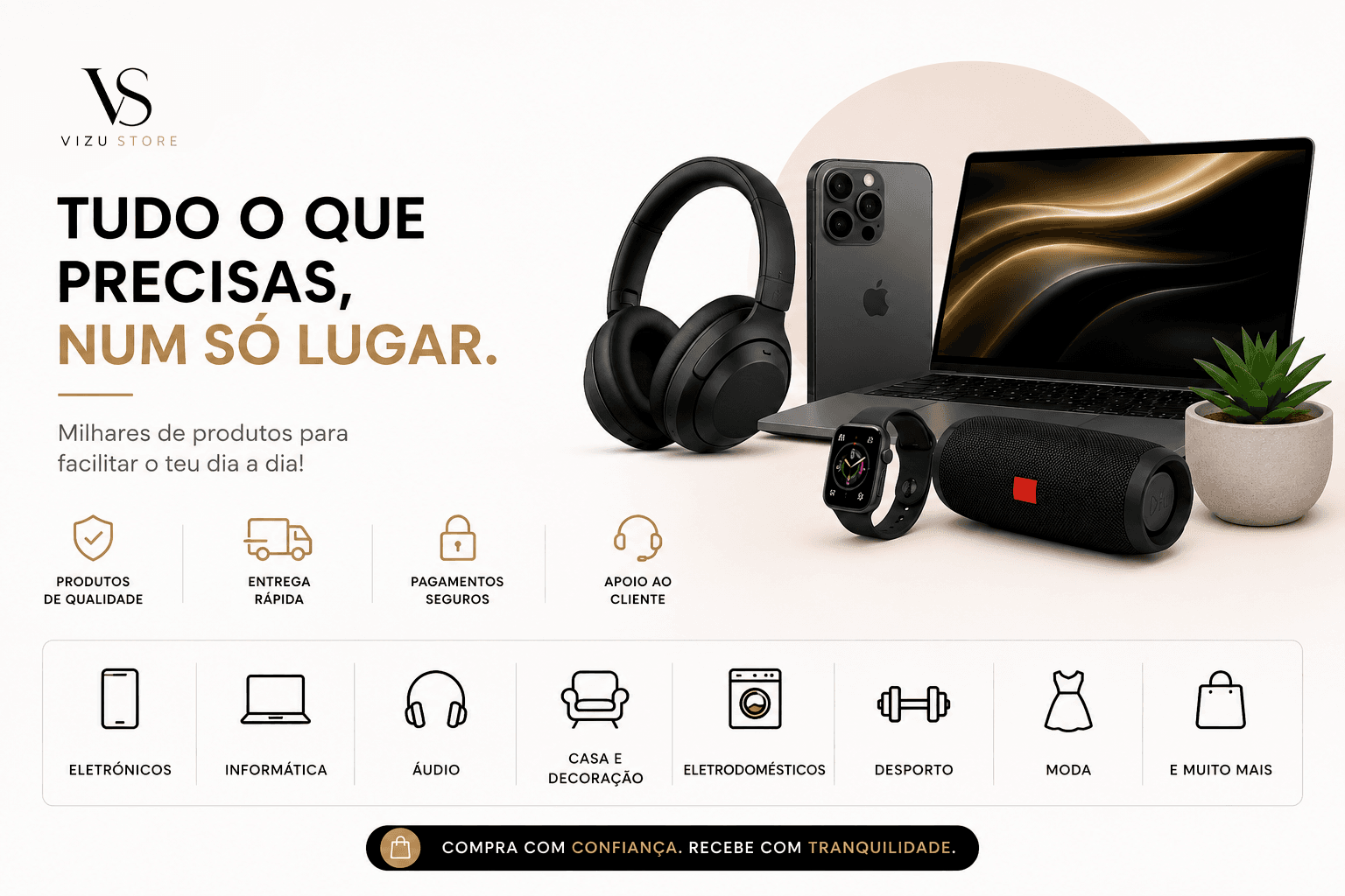 Vizu Store — Tudo o que precisas, num só lugar