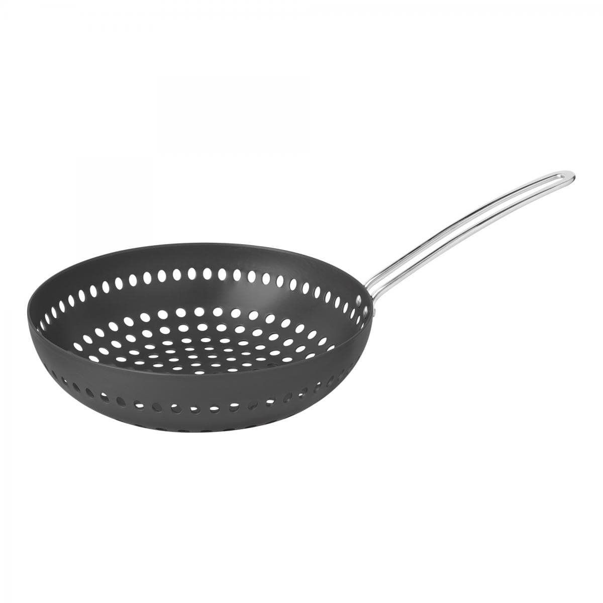 Grelha Wok Furada Churrasco 26 cm