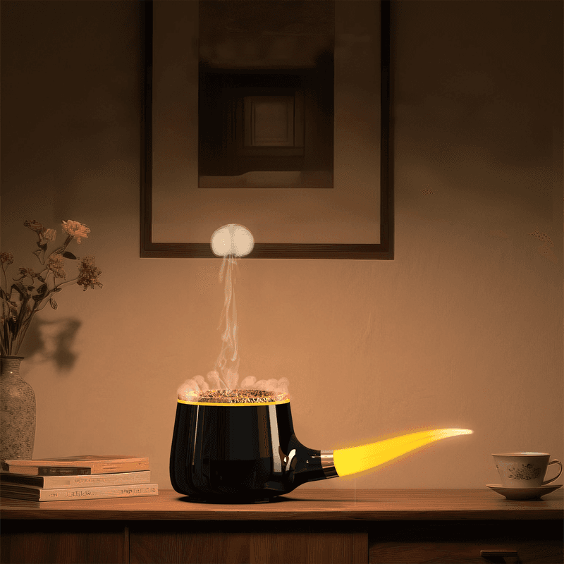 Difusor de Óleo Essencial Ultrassónico 120ml com Luz Ambiente Multicolor, Umidificador USB Tipo-C para Casa e Escritório