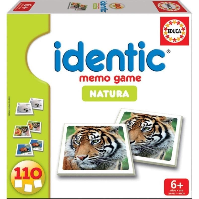 Identic Natura (110 Cartas) 14783 - EDUCA
