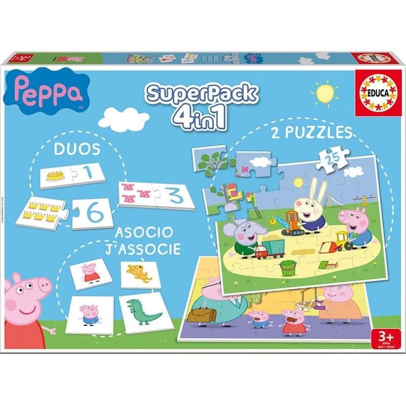 Superpack Peppa Pig 16229 - EDUCA